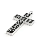 Chrome Heart Jewelry Multi Framed Cross