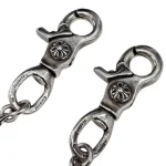 Cut Out Plus Chrome Hearts Wallet Chain​ 11 Link