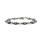 Tiny E Plus Chrome Hearts Bracelet 10 Link