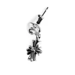 Tiny E Plus Drop Chrome Hearts Earrings