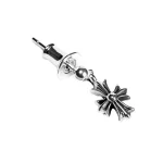 Tiny E Plus Drop Chrome Hearts Earrings