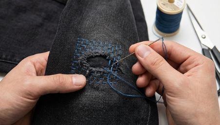 how to fix jeans without a patch