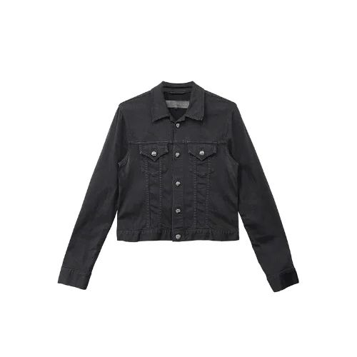Chrome Hearts Cross Button Denim Jacket Black