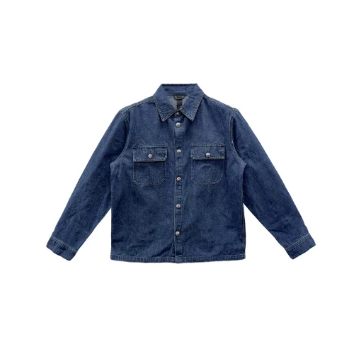 Shirt Style Chrome Hearts Work Dog Denim Jacket