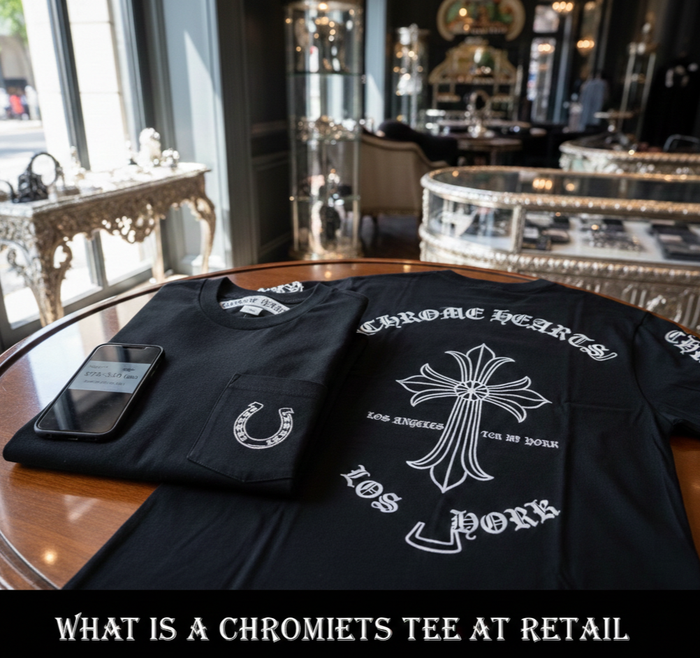 What Is a Chrome Hearts Tee at Retail