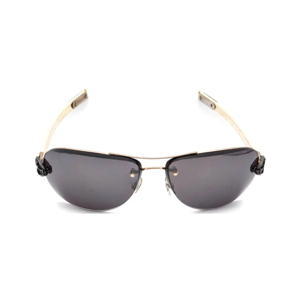 Ivory Leather RX Chrome Hearts Sunglasses