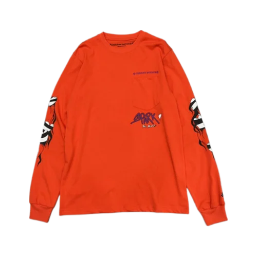 Chrome Hearts Matty Boy Sadistic Lipstick Sick Heart Longsleeve Shirt